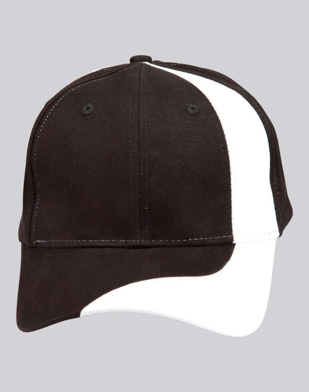 Peak & Crown Contrast Cap Ch82 Active Wear Winning Spirit Black/White One size